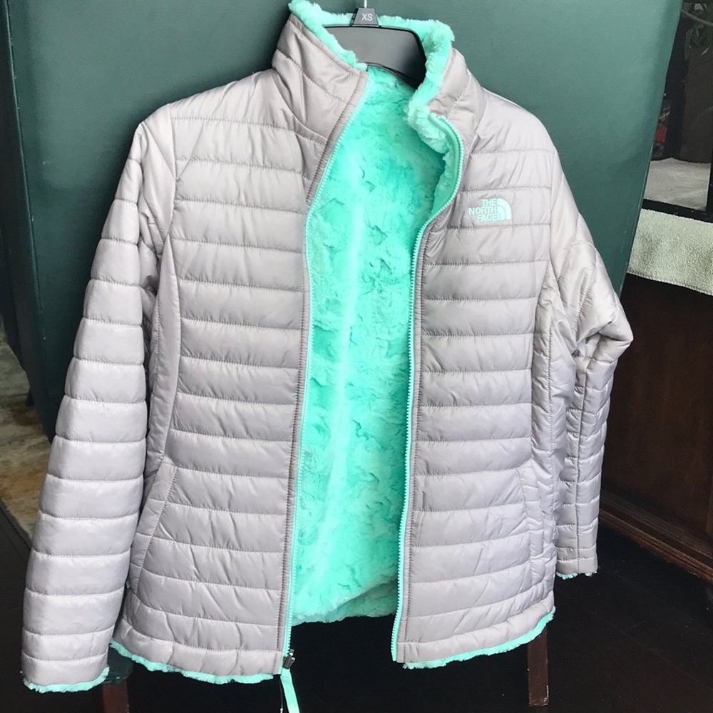 North face reversible jacket